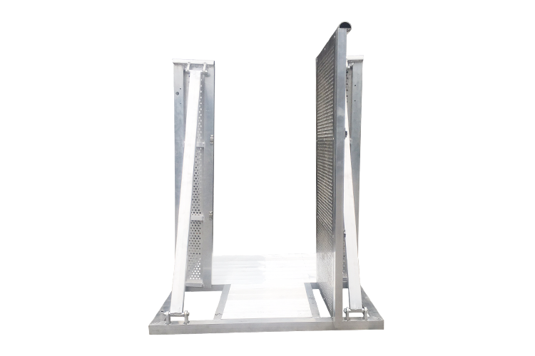 Event Lighting Crowd Barrier with Gate