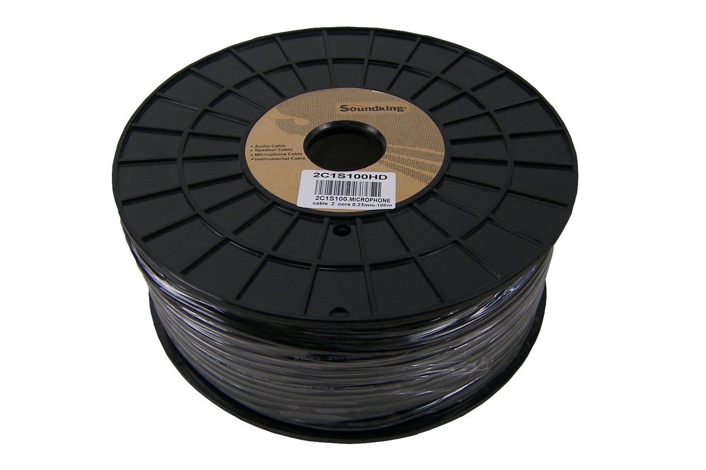 2C1S100HD - Signal lead 2 core - heavy duty - 100m