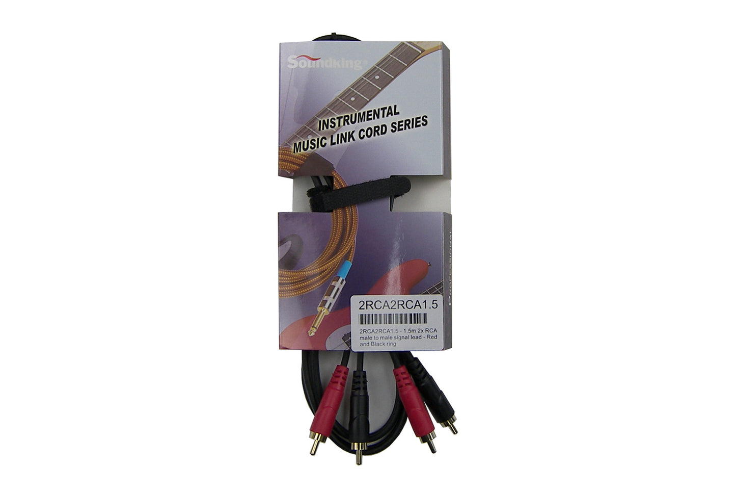 2RCA2RCA1.5 - 1.5m 2x RCA male to male signal lead