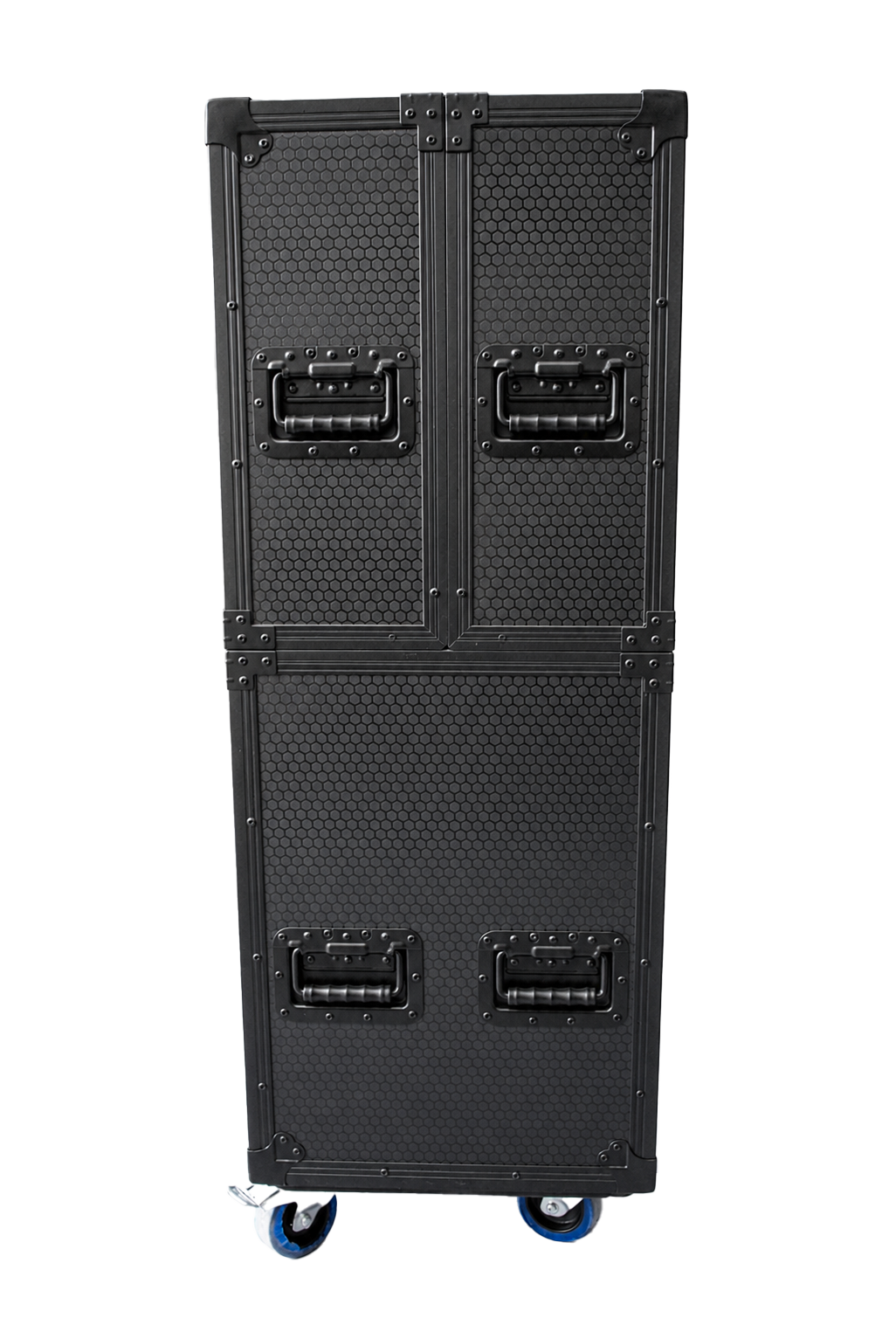 TVCASE7080DUAL - Flight case for Dual TV 70-80"