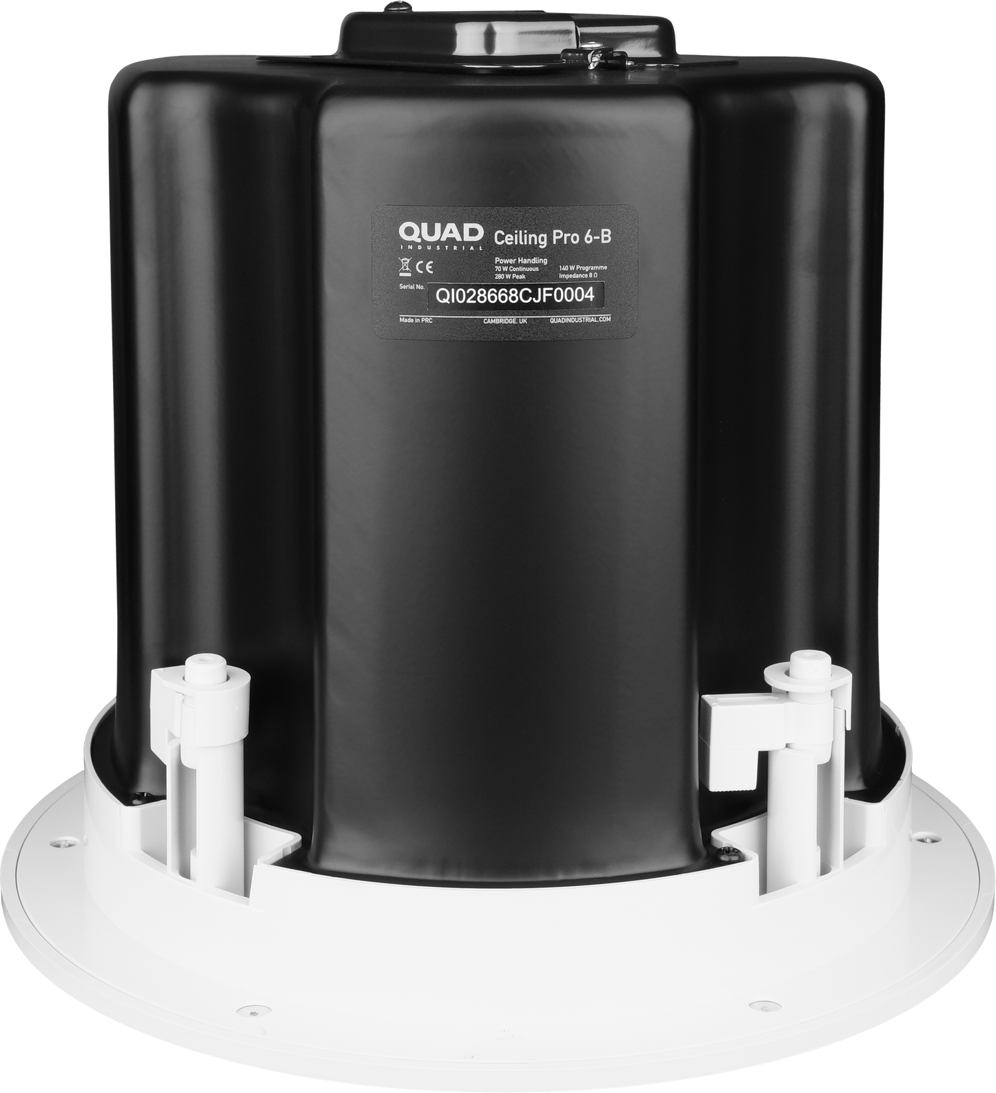 QI-CPRO6B - Ceiling Pro 6" Deep Metal Back Loudspeaker (White)