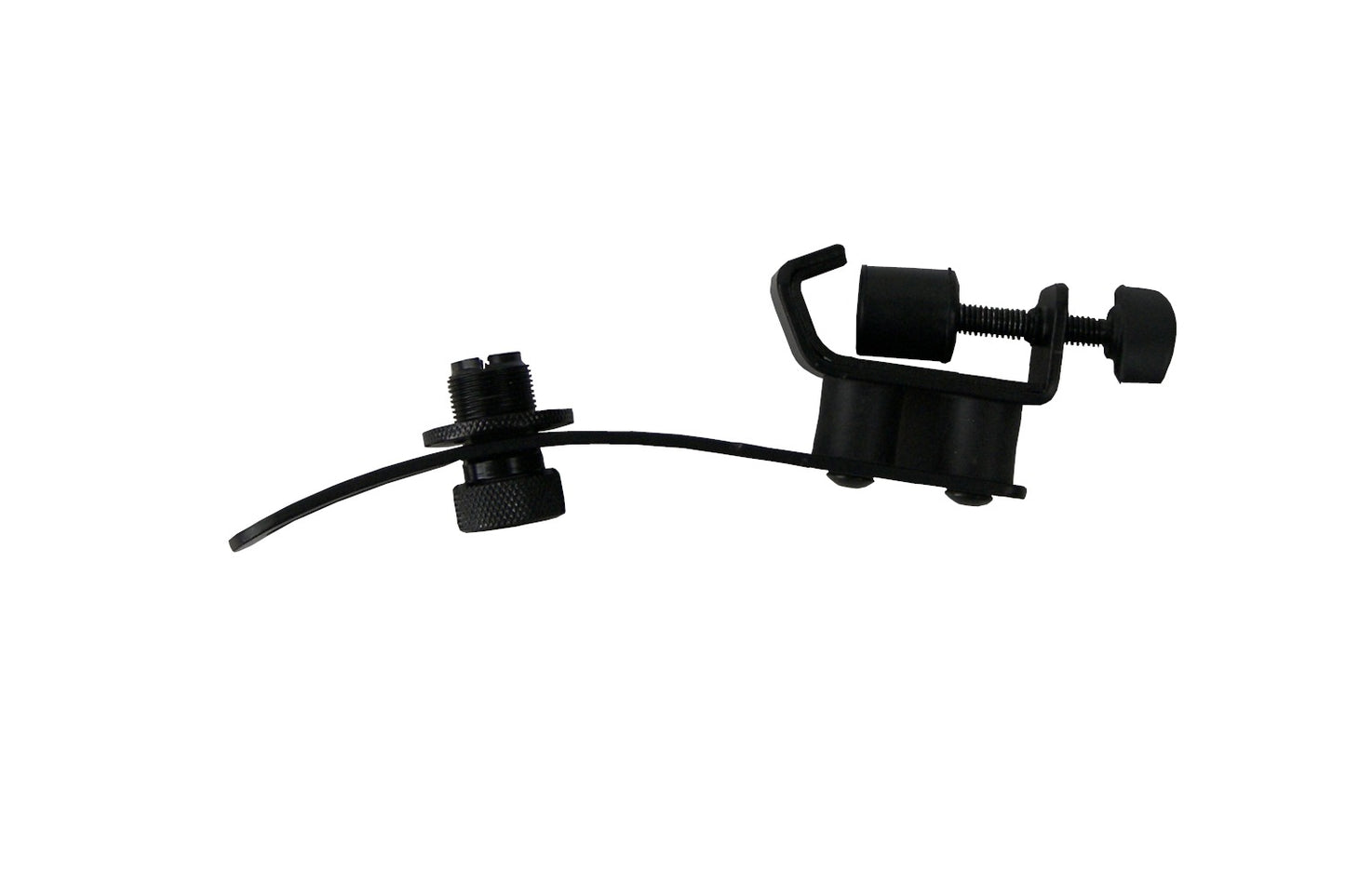 DE058 - Microphone stand clip to suit drum hoop