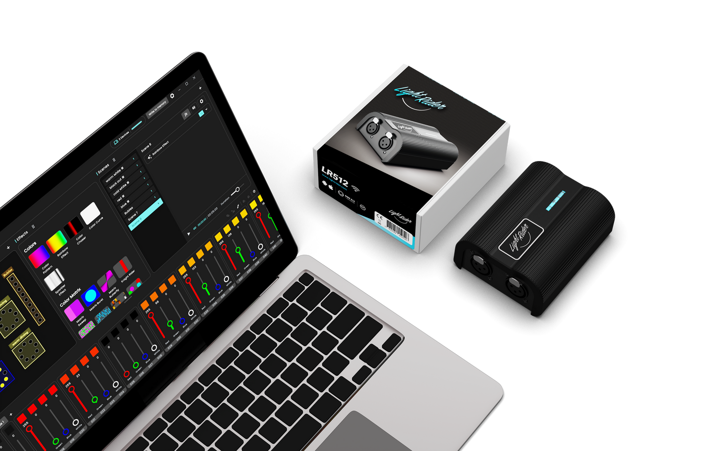 LR512MK3 - Light Rider MK3 Wireless Lighting Controller DMX Interface