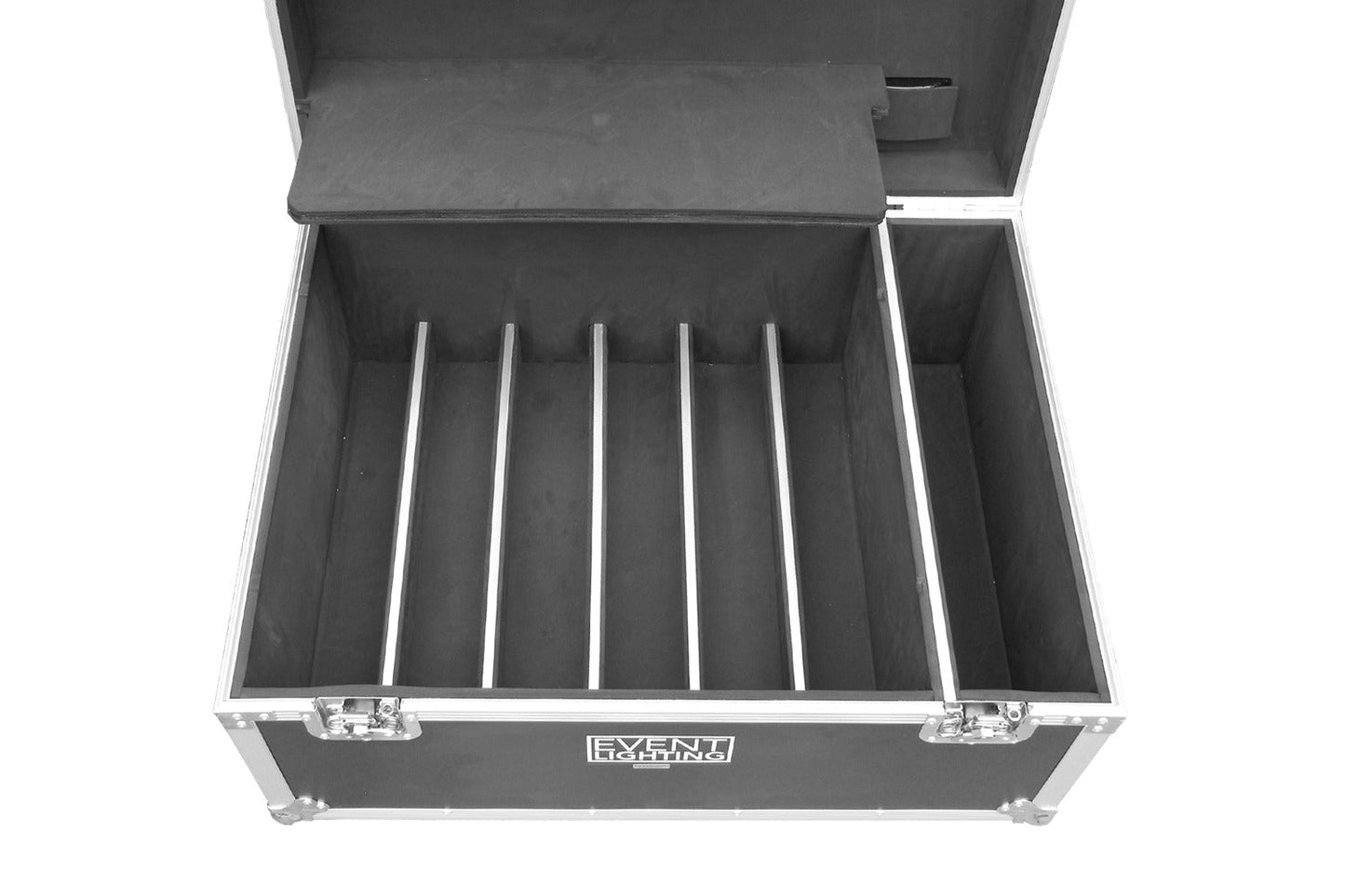 PIXBAR6CASEWC - Road Case for 6 units of PIXBAR6X12