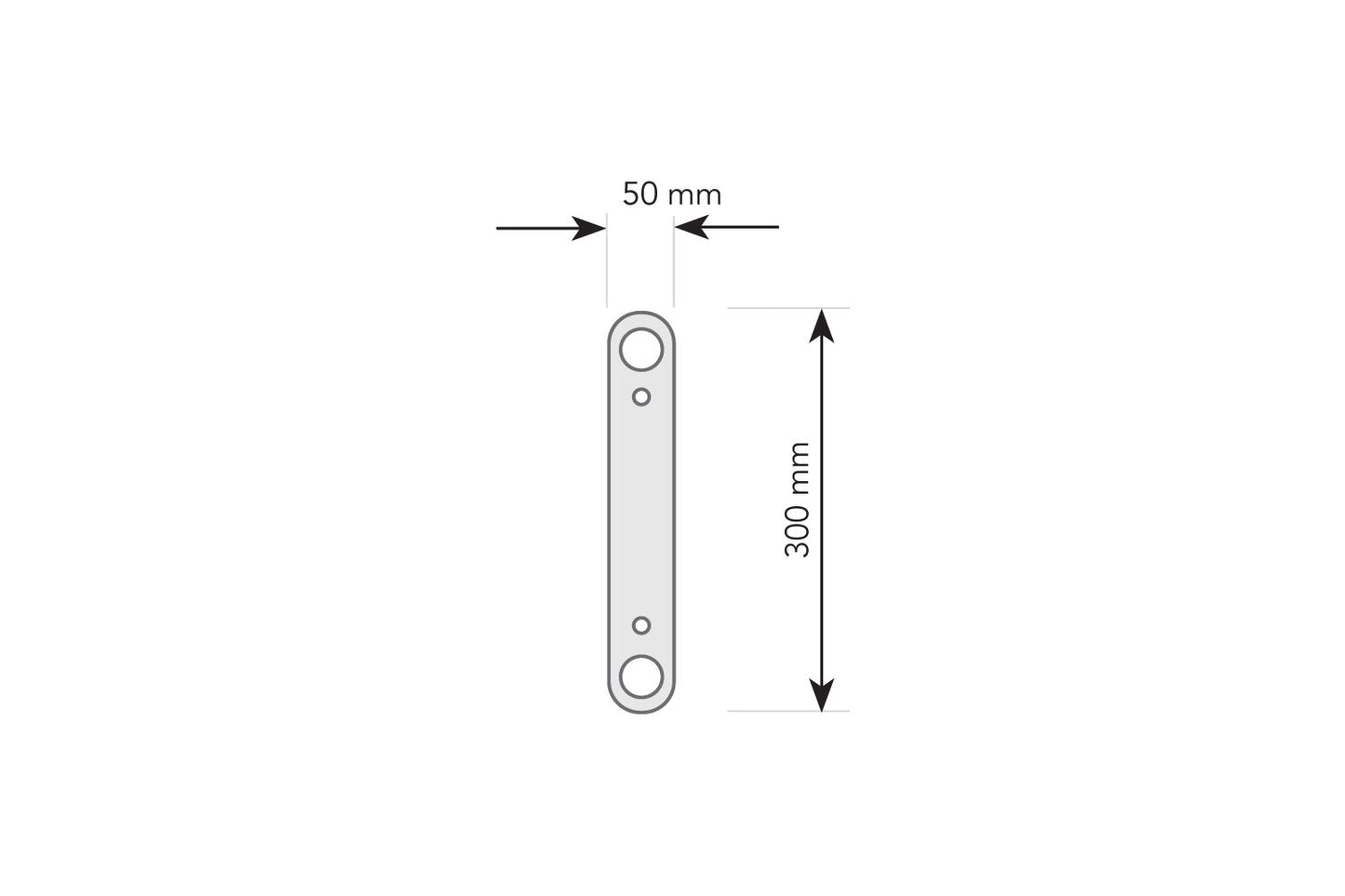 T3FB - 300mm Bolt Flat Truss - Silver