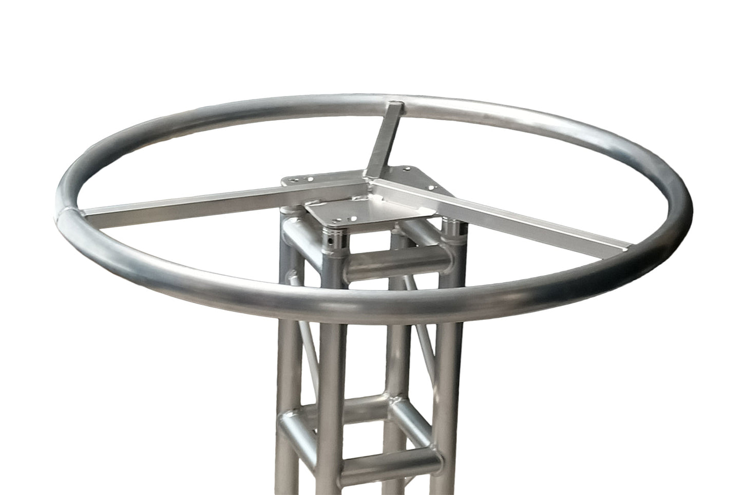Event Lighting T1200C - Circular Truss Top Section with truss attached side view