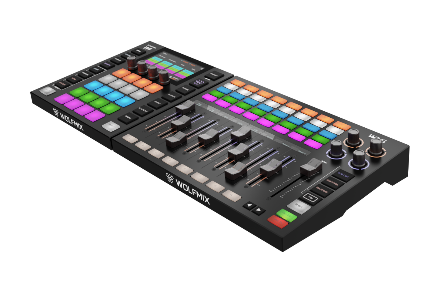 WOLFMIXWING - Wolfmix Expansion Wing with 9 Motorised Faders