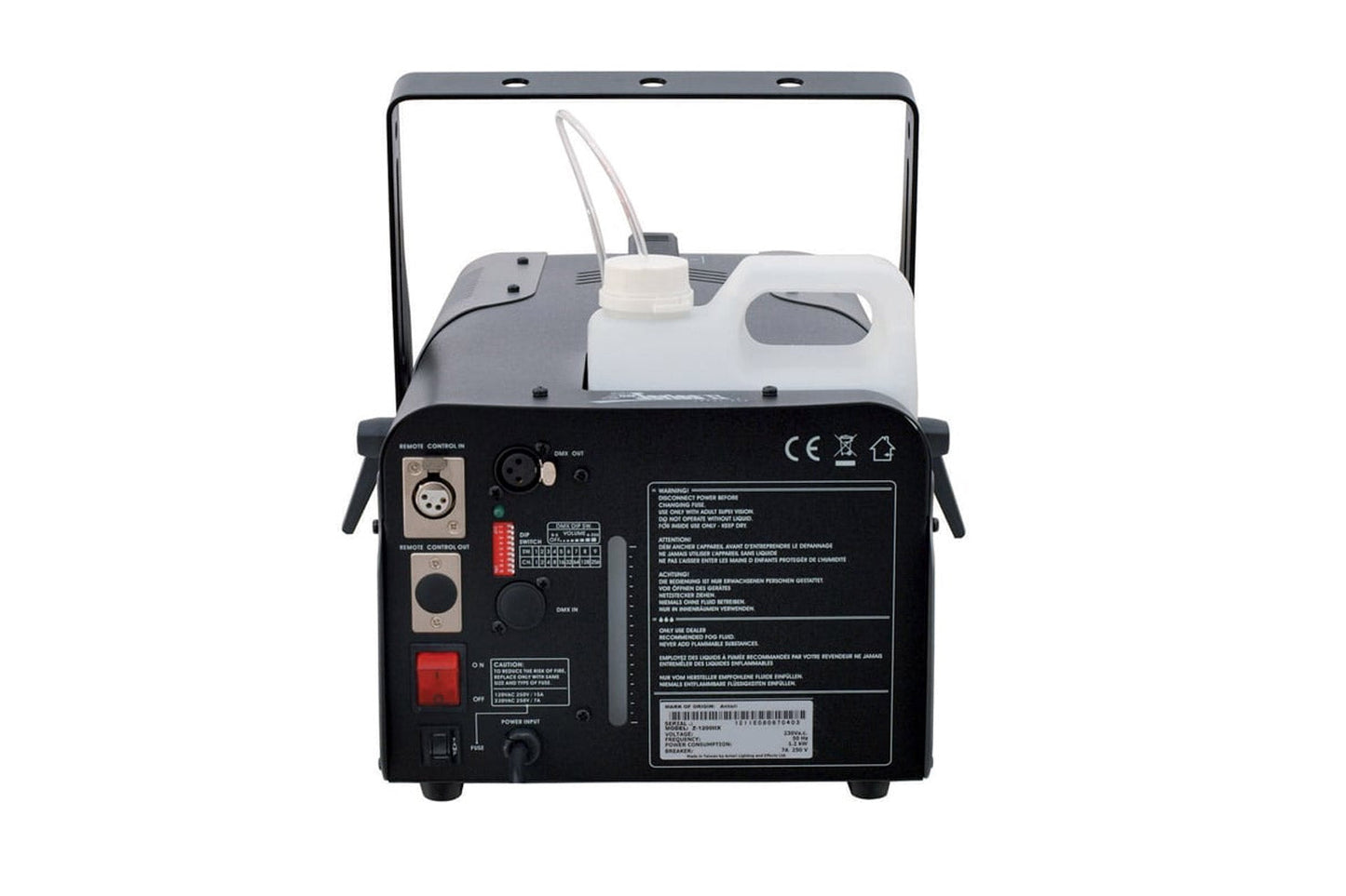 Z1200II - 1200W Fog Machine with wired remote control