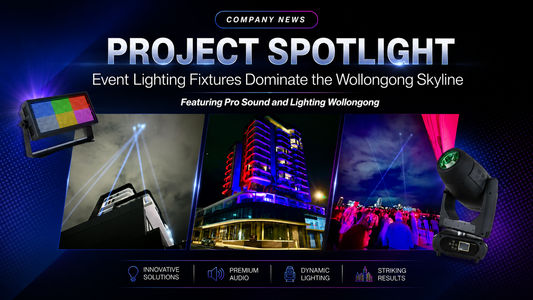 Dealer Spotlight: Event Lighting Fixtures Power Stunning Wollongong Installation