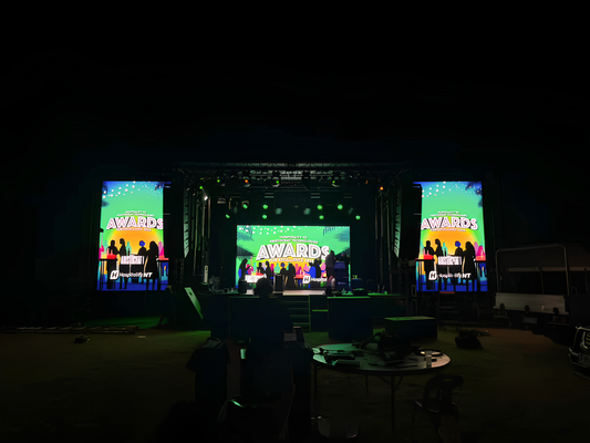 Big Stage, Bigger Impact: E3 Productions Showcase Maximus Stage & Lampro LED Display