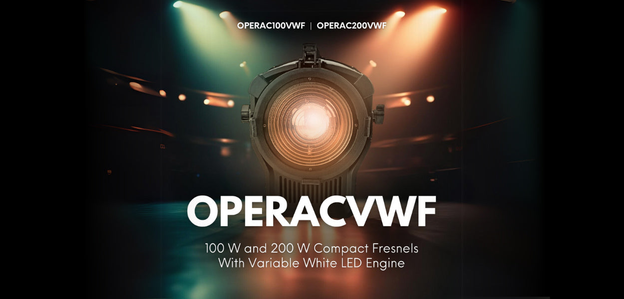 Opera Light The NEW OPERA Compact Series Fresnel Lights – Eventec