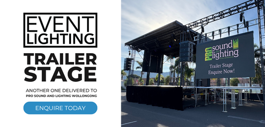 Event Lighting's Trailer Stages are Growing in Numbers: New Stage Delivered to Pro Sound and Lighting