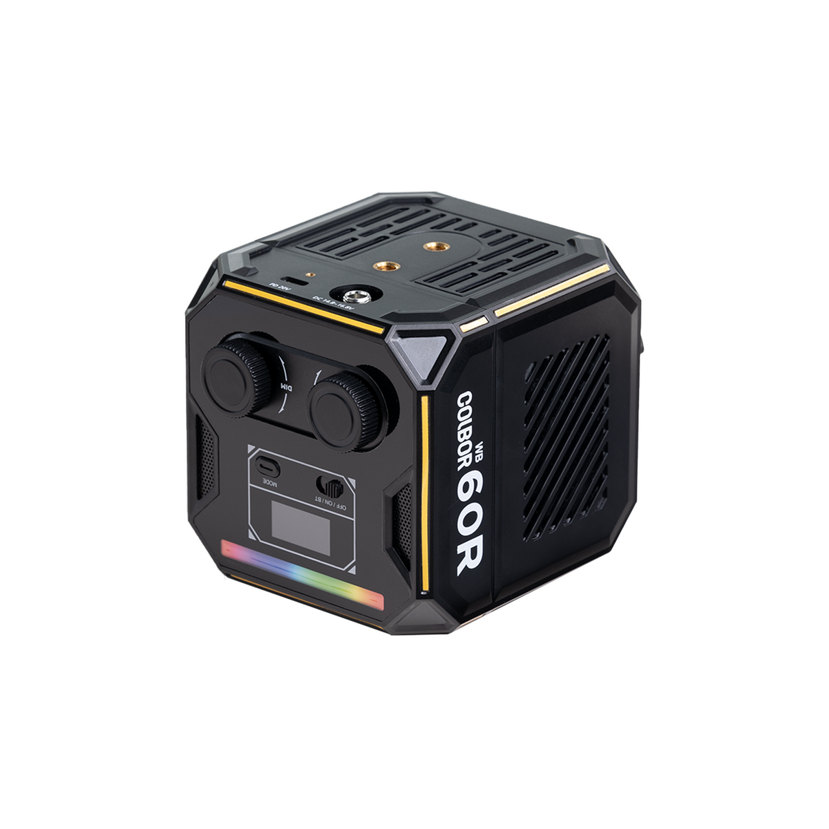 WB60R - 60W RGB Portable LED Video Light with Built-in 59Wh Battery