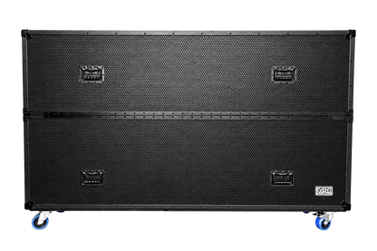 TVCASE7080DUAL - Flight case for Dual TV 70-80"