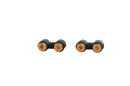 Event Audio 2RCAF2RCAF - Pair of 2x RCA Female to 2x RCa Female Adaptors front view