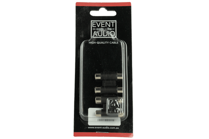 Event Audio 2RCAF2RCAF - Pair of 2x RCA Female to 2x RCa Female Adaptors packaging 