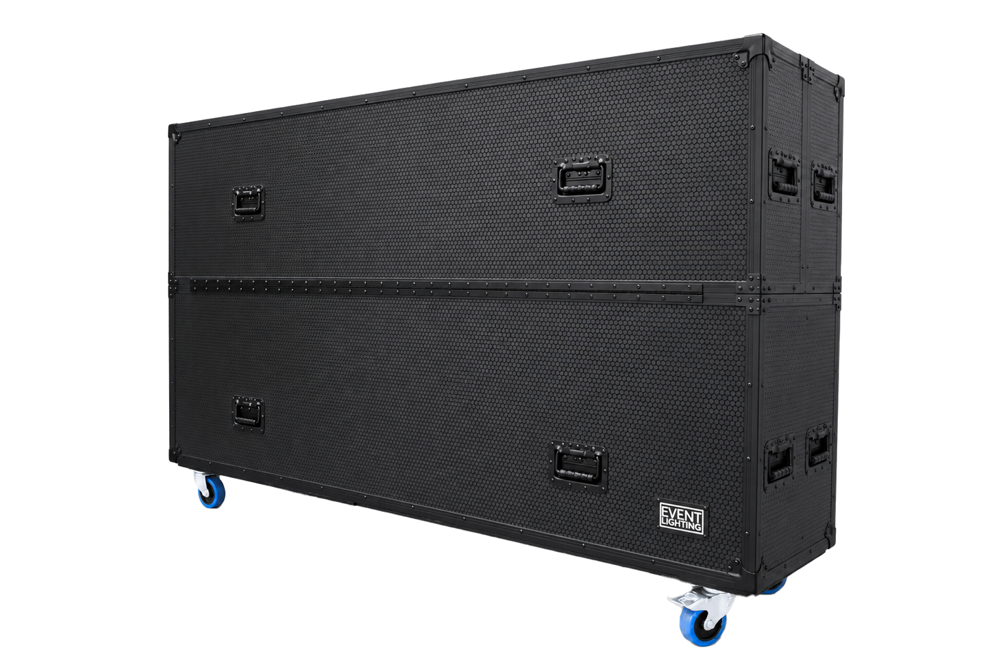 TVCASE7080DUAL - Flight case for Dual TV 70-80"
