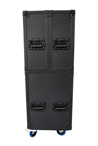 TVCASE7080DUAL - Flight case for Dual TV 70-80"