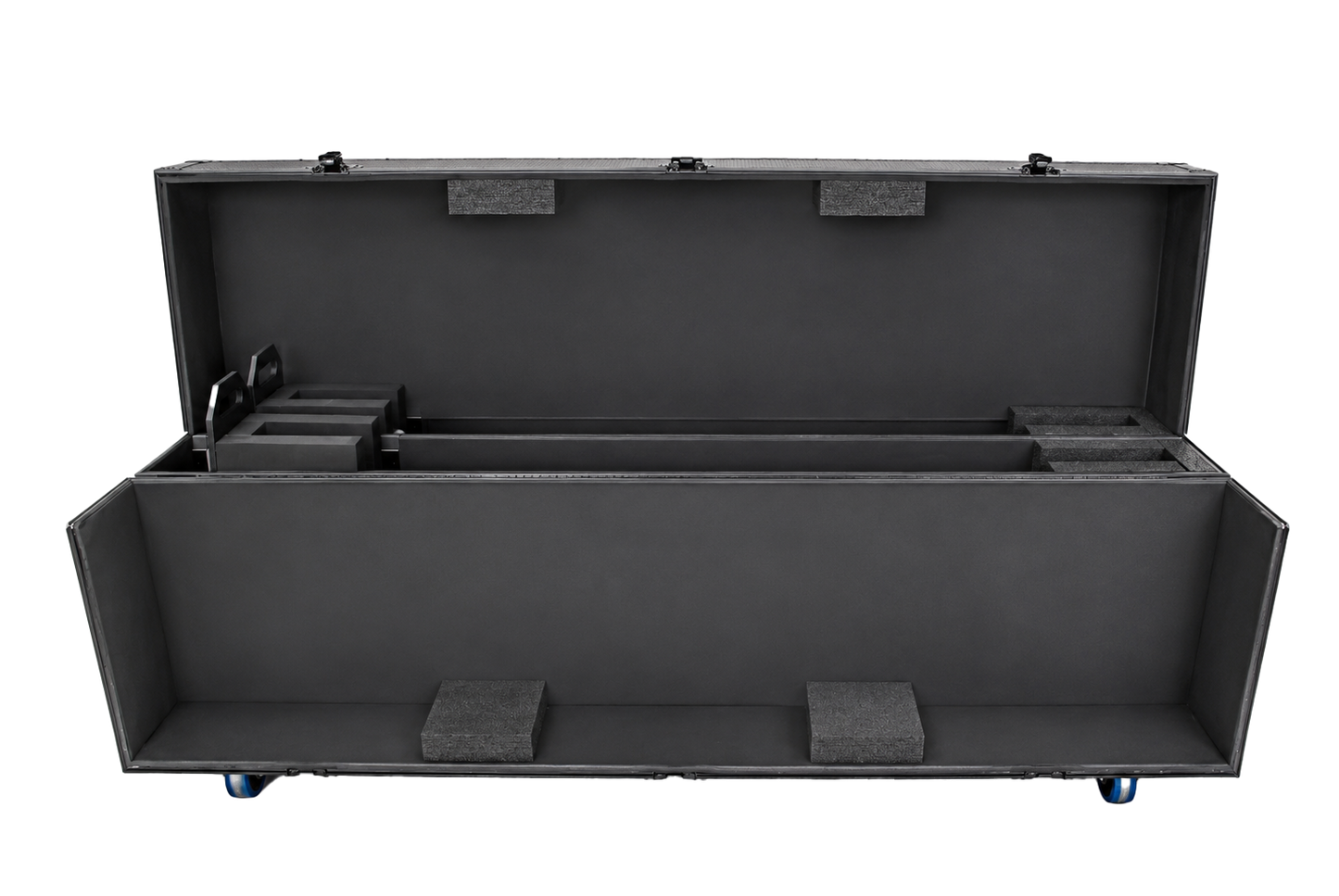 TVCASE7080DUAL - Flight case for Dual TV 70-80"