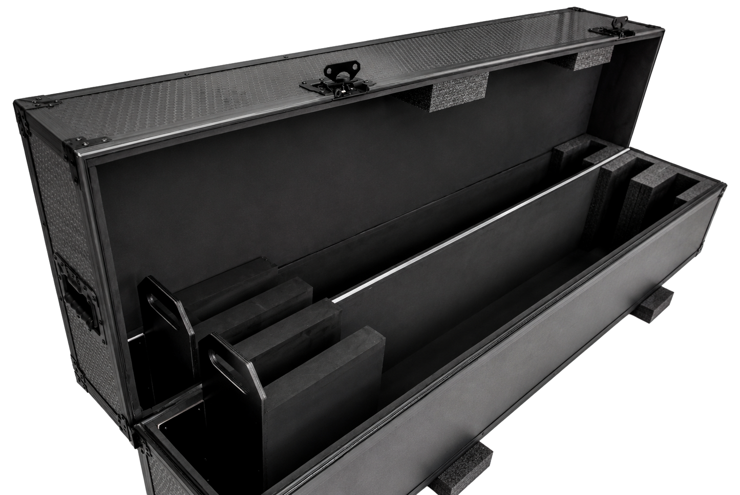 TVCASE7080DUAL - Flight case for Dual TV 70-80"