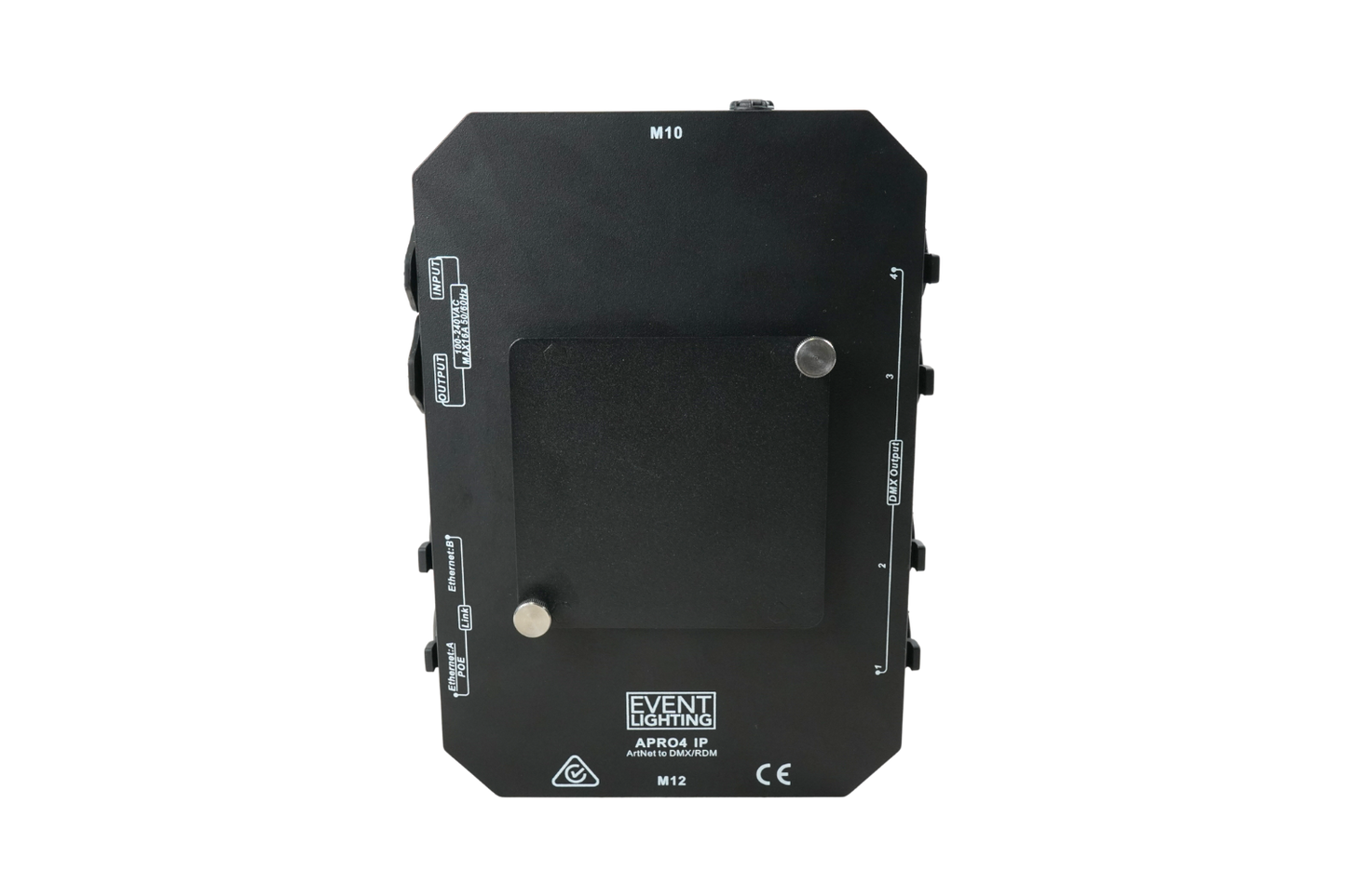 APRO4-IP - IP65 ArtNet Node with 4 XLR Connections