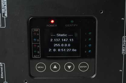 APRO4-IP - IP65 ArtNet Node with 4 XLR Connections
