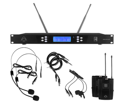 AEROLINEDUET-B - Wharfedale Pro AEROLINE Duet Beltpack