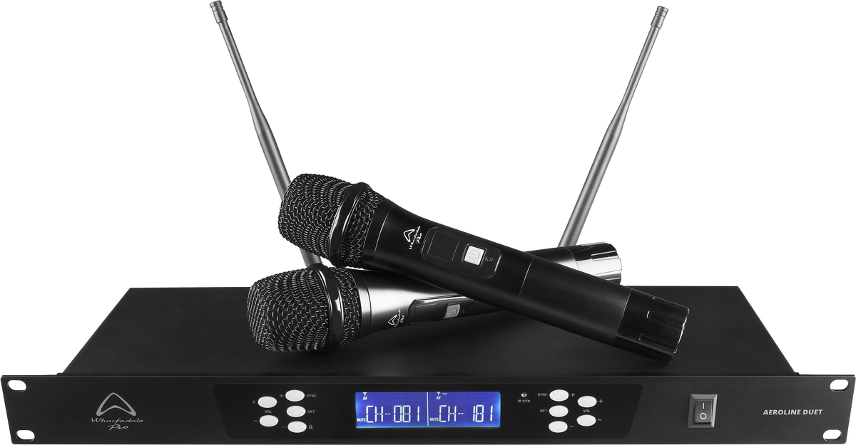 AEROLINEDUET-H - Wharfedale Pro AEROLINE Duet Handheld