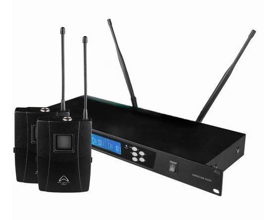 AEROLINEDUET-B - Wharfedale Pro AEROLINE Duet Beltpack