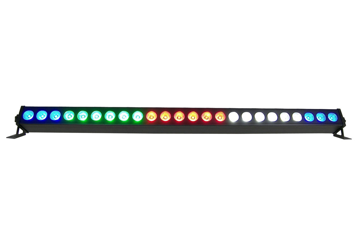 BAR24X4L - 24 x 4W RGBW LED Bar with 8 Segment Control