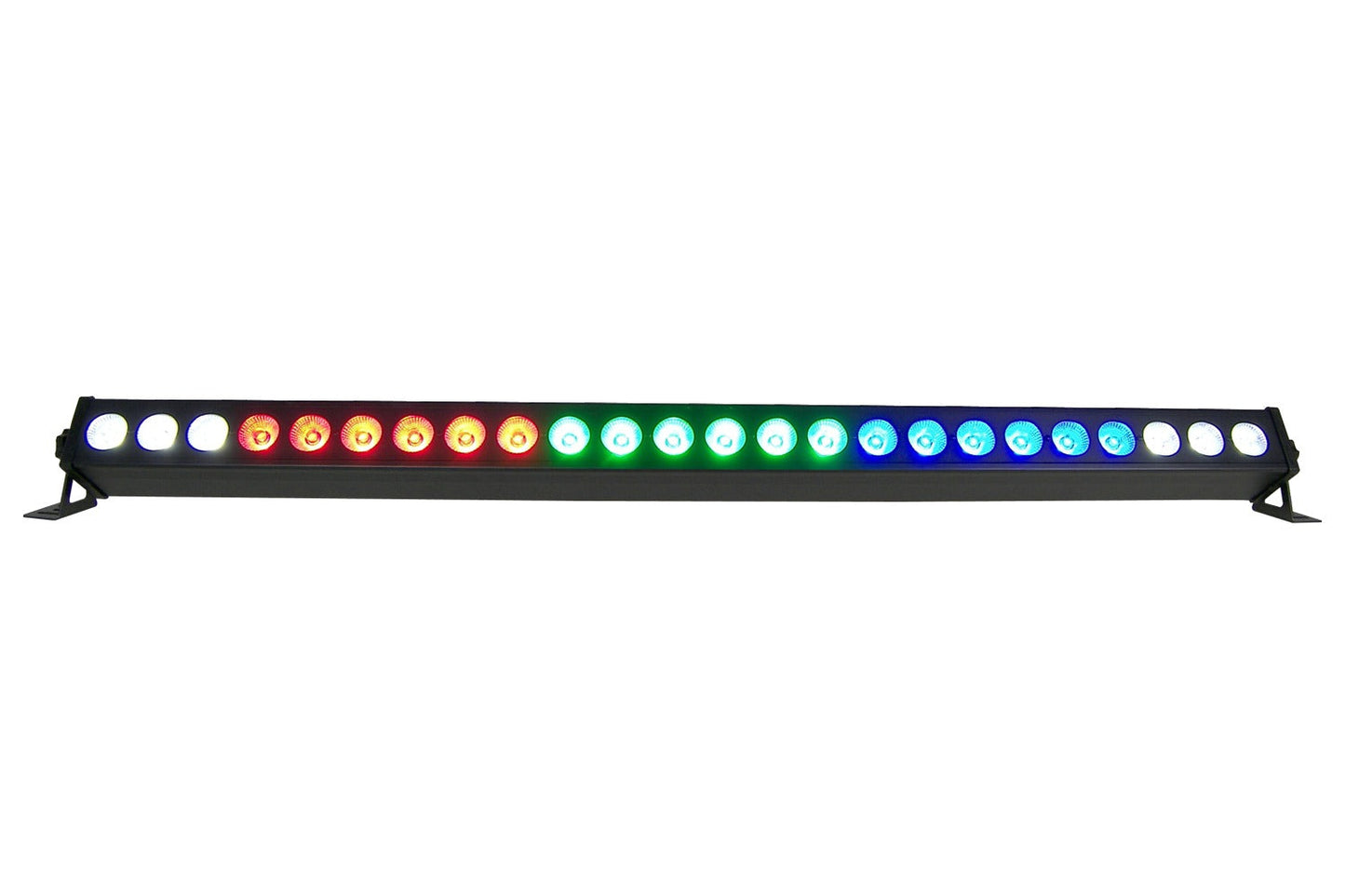 BAR24X4L - 24 x 4W RGBW LED Bar with 8 Segment Control