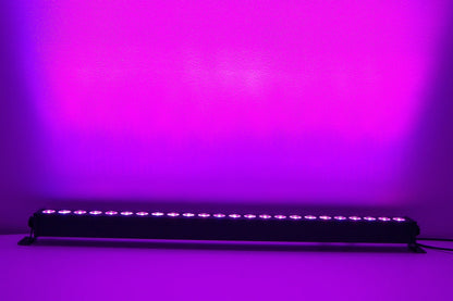 BAR24X4L - 24 x 4W RGBW LED Bar with 8 Segment Control