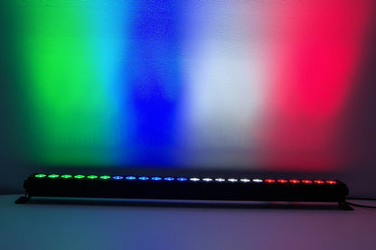BAR24X4L - 24 x 4W RGBW LED Bar with 8 Segment Control