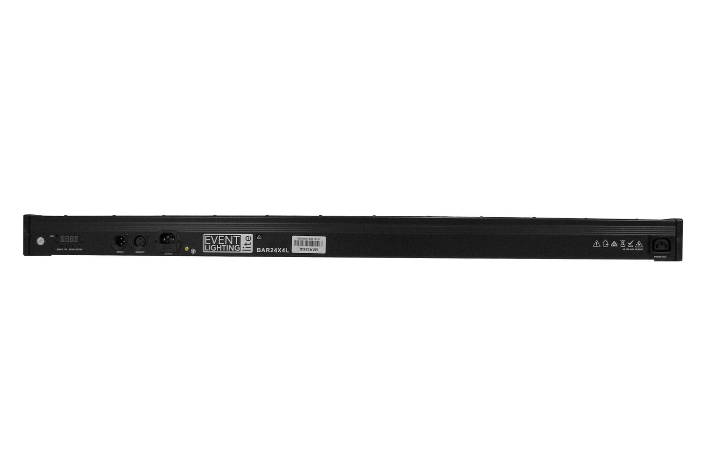 BAR24X4L - 24 x 4W RGBW LED Bar with 8 Segment Control