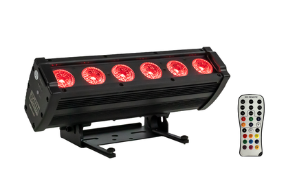 BAR6X12OB - Outdoor 6x 12W RGBWAU Pixel Control Bar