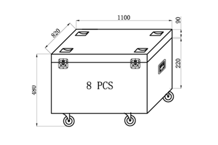 Event Lighting Road Case