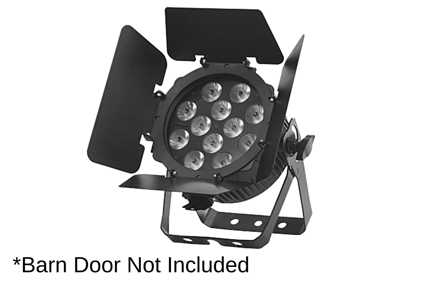 Event Lighting PAR12X8A parcan front, barndoor PAR12X8_barndoor