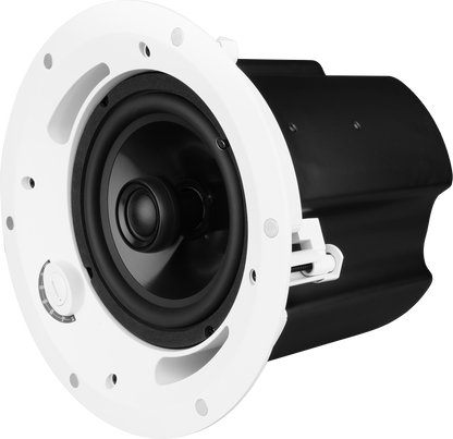 QI-CPRO6B - Ceiling Pro 6" Deep Metal Back Loudspeaker (White)