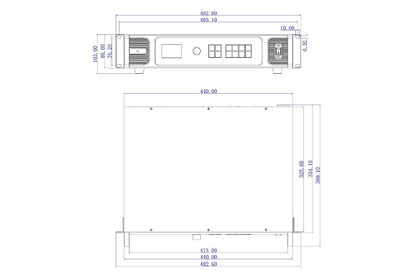 Colorlight CL-X12M Ultra-4K LED Video Processor