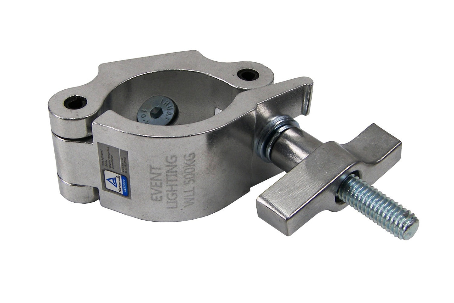 CLAMPP60S - Aluminium Pipe Clamp (Suits 58-61mm) - Silver