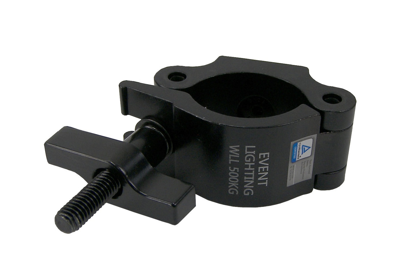 CLAMPP60 - Aluminium Pipe Clamp (Suits 58-61mm) - Black