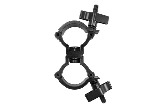 CLAMPDP38B - Aluminium Double Swivel Pipe Clamp (Suits 35-40mm) - Black