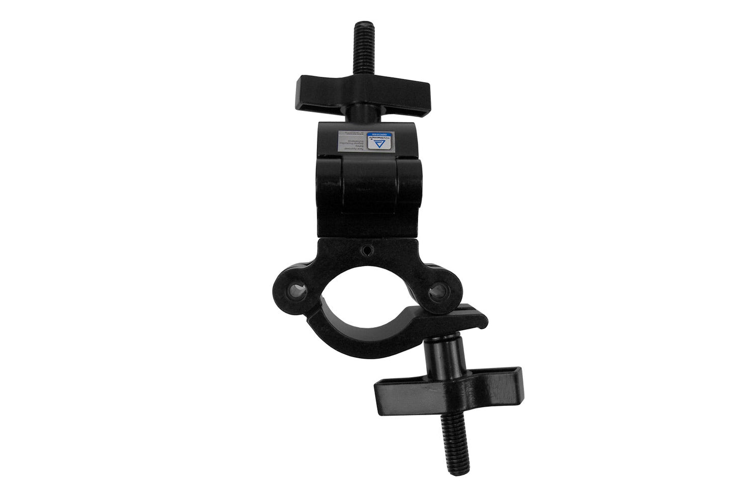 CLAMPDPW50 - Aluminium Double Swivel Pipe Clamp (Suits 38-51mm) - Black
