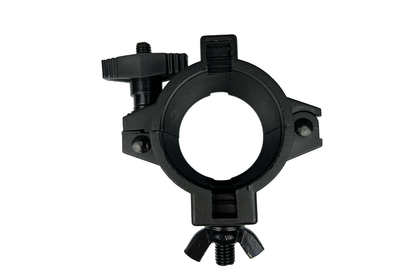 CLAMPE38 - Variable Diameter Clamp (Suits 25, 38 or 50mm) - Black