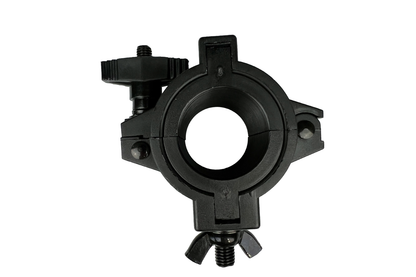 CLAMPE38 - Variable Diameter Clamp (Suits 25, 38 or 50mm) - Black