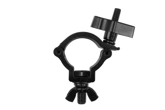 CLAMPP38LB - Aluminium Pipe Clamp (Suits 35-40mm) - Black