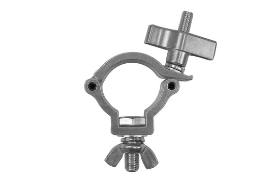 CLAMPP38LS - Aluminium Pipe Clamp (Suits 35-40mm) - Silver