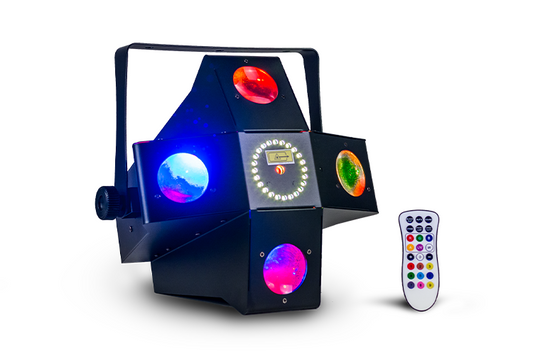 Event Lighting Lite Darkstar2 Effect Light with Beam, Strobe and Laser