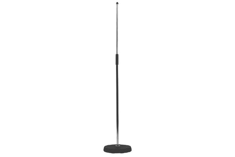 DD030B - Round Base Straight Up Microphone Stand