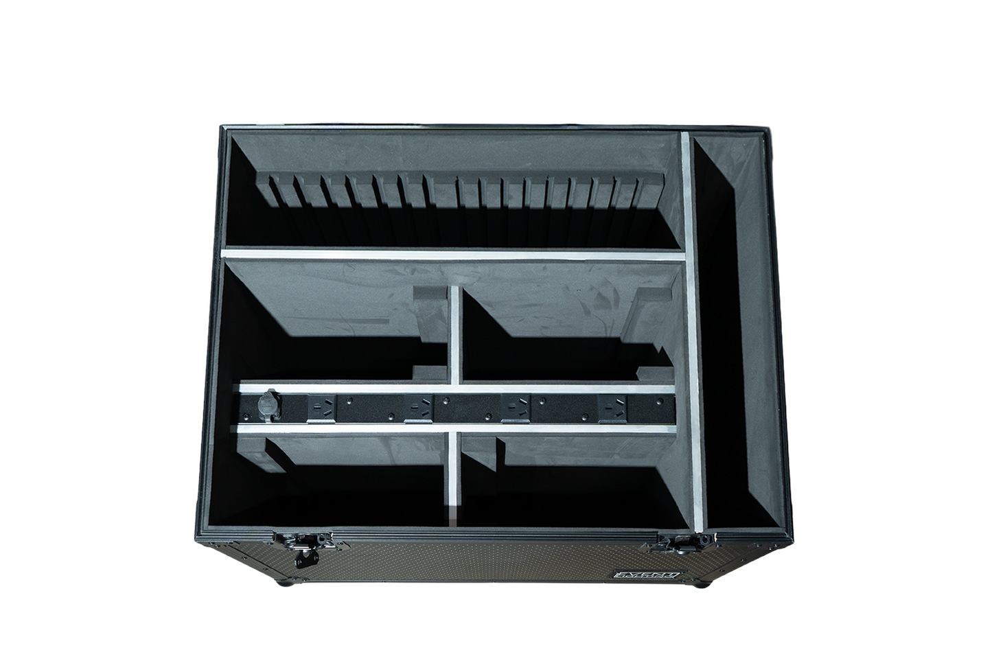 DEL24CASE4CAF - Road Case for DELUGE24X12H with power rail for charging